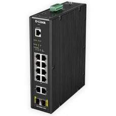 12-port Gigabit Smart Managed Industrial PoE Switch D-Link DIS-200G-12PS