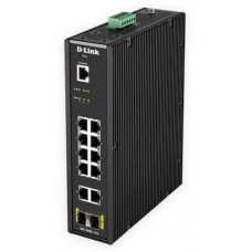 12-Port Gigabit Smart Managed Industrial Switch D-Link DIS-200G-12S