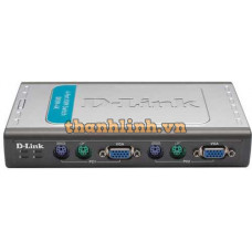 4 Port PS/2 KVM Switch D-Link DKVM-4K
