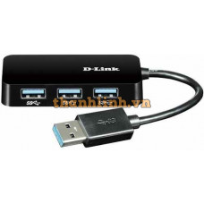 Thiết bị 4-Port Super Speed USB 3.0 Hub D-Link DUB-1341