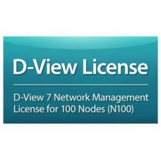 D-View 7 Network Management System (NMS) License for 100 Nodes D-Link DV-700-N100-LIC