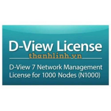 D-View 7 Network Management System (NMS) License for 1000 Nodes D-Link DV-700-N1000-LIC