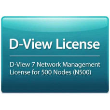 D-View 7 Network Management System (NMS) License for 500 Nodes D-Link DV-700-N500-LIC