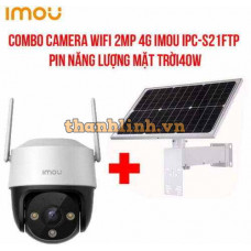 Combo camera Wifi 2MP 4G IMOU IPC-S21FTP + Pin NLMT 40W