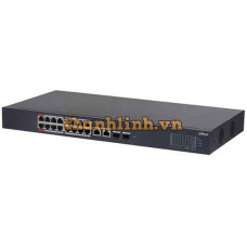 16-Port GE PoE Managed Switch DAHUA DH-CS4220-16GT-135