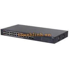 24-Port PoE Managed Switch DAHUA DH-CS4226-24ET-375