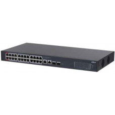 24-Port GE PoE Managed Switch DAHUA DH-CS4228-24GT-240