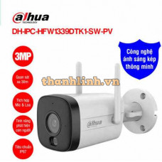 Camera Wifi 3MP Dahua DH-IPC-HFW1339DTK1-SW-PV