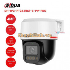 Camera IP PT 4MP DAHUA DH-IPC-PT2449C1-S-PV-PRO