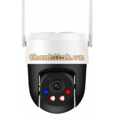 Camera PT WiFi ống kính cố định quay quét ngoài trời 5MP DAHUA DH-P5AS-PV