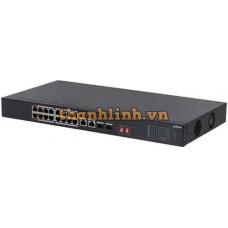 16-Port GE PoE Switch DAHUA DH-S3220-16GT-190