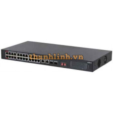 24-Port PoE Unmanaged Switch DAHUA DH-S3228-24GT-240