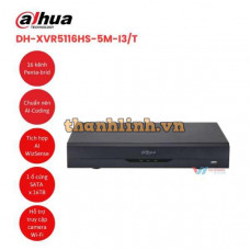 Đầu ghi IP 16 kênh DAHUA DH-XVR5116HS-5M-I3/T