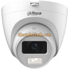 Camera Dome HDCVI Full Color ánh sáng kép thông minh 2.0MP Dahua DH-HAC-HDW1200CLQP-IL-A