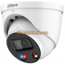 Camera IP 8MP Smart Dual Light Active Deterrence Fixed-focal Eyeball WizSense Dahua IPC-HDW3849H-AS-PV-PRO