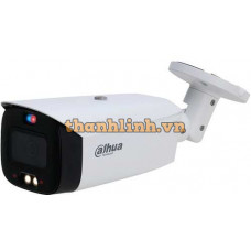 Camera IP 6MP Smart Dual Light Active Deterrence Fixed-focal Bullet WizSense Dahua IPC-HFW3649T1-AS-PV-PRO