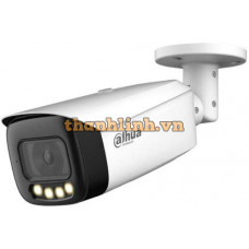 Camera IP 8MP Full-color Fixed-focal Warm LED Bullet WizMind Dahua IPC-HFW5849T1-ASE-LED