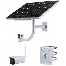 Combo camera IP thân năng lượng mặt trời Dahua KIT/DH-PFM378-B60-W/DH-IPC-HFW3241DF-AS-4G/DH-PFA150