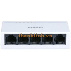 Thiết bị chuyển mạch 5 port Desktop Fast Ethernet Switch Dahua DH-PFS3005-5ET-L