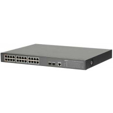 Switch POE 24 port ( hỗ trợ 2 cổng quang ) All-Gigabit Layer 2 managed Dahua DH-PFS4226-24GT-240