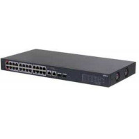 Switch 28 port với 24 port PoE All-Gigabit Layer 2 managed. Dahua DH-S4228-24GT-240