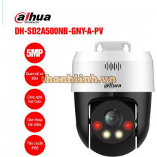 Camera IP Speed Dome hồng ngoại 5.0 Megapixel Dahua DH-SD2A500NB-GNY-A-PV