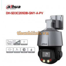 Camera IP Speed Dome hồng ngoại 2.0 Megapixel Dahua DH-SD3C205DB-GNY-A-PV