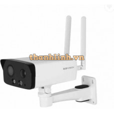 Camera 4G thân ngoài trời 4MP KBVISION KX-C43L-4G