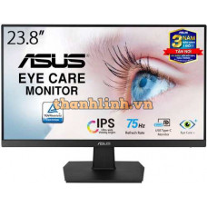 Màn hình vi tính Asus VA24ECE (LCD) Asus VA24ECE 23.8''/FHD /LED/IPS/HDMI/USB-C-15W/75MHz/5ms/ĐEN