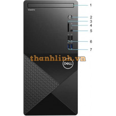 Máy tính để bàn Dell Vostro 3020 T,i3-13100,8GB,256GB SSD,Intel UHD Graphics 730, ax+BT, KB, M, OfficeHS21, Win 11 Home 71010253