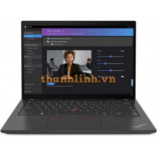 Máy tính xách tay Lenovo Thinkpad T14S GEN 4_21F6S0WL00 (Đen) Core i7-1355U(5.0GHz/12MB), 2*16GB DDR5-5200, SSD 512GB M.2 2280 PCIe (up to 2TB), 14inch 21F6S0WL00