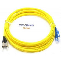 Fiber patch cord 9/125um, Single-mode, Duplex, SC/SC, 3M Aptek AP-SC-SC-SM-DX-3M