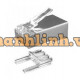RJ45BBL-65 : Đầu chụp bảo vệ đầu nối cáp, màu xanh dương, 6.5 mm