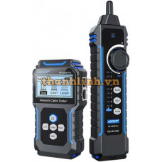 Bộ Test Dây, Đo Chiều Dài Dây, Dò Dây, PoE Có Màn Hình LCD: cáp mạng NOYAFA NF-8209 Pro