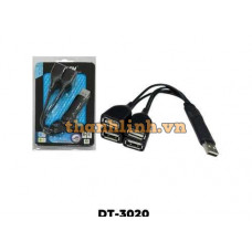 Bộ Hub Chia 4 Cổng USB2.0 DTECH DT-3020