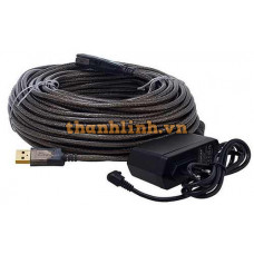 Cáp chuyển USB Nối Dài 2.0 - 25m DTECH DT-5042