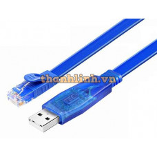 Cáp chuyển USB -> RJ45 1.2m DTECH DT-5045