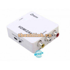 Bộ chuyển đổi HDMI to AV chính hãng Dtech DT-6524 cao cấp
