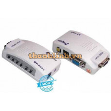 Bộ Chuyển Đổi VGA Sang AV Dtech DT-7001