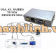 Bộ chuyển AV To VGA DTECH ( DT-7003 )
