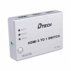 Bộ gộp HDMI 3 vào 1 ra Dtech DT-7018
