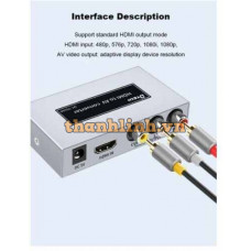 Bộ chuyển đổi HDMI sang AV DTECH DT-7019A