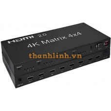 Bộ Chuyển Đổi Cổng HDMI 4x4 Dtech DT-7030