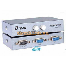 Bộ Chia VGA 2 vào 1 ra DTECH (DT-7032)