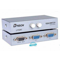 Bộ Chia VGA 2 vào 1 ra DTECH (DT-7032)