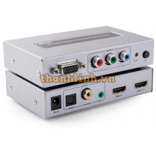 Multi HDMI -> HDMI + VGA + AUDIO 4K 3D DTECH DT-7049