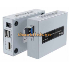 Bộ kéo dài 4K HDMI KVM FIBER 20km DTECH DT-7052