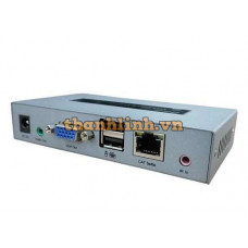 Hộp Nối Dài VGA + USB KVM + AUDIO -> LAN 150m DTECH DT-7062R