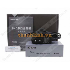 Bộ chia BNC, chia camera 4 cổng DTECH DT-7104 chính hãng Dtech