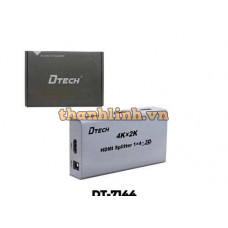Multi HDMI 1 -> 4 340MHz 4Kx2K DTECH DT-7144
